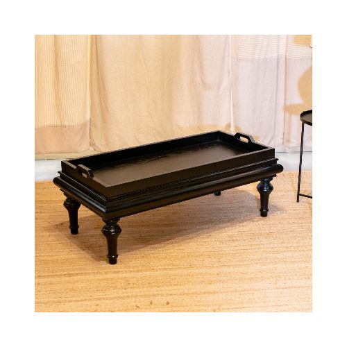 Mesa de centro Antique negra — Lo de Carmela