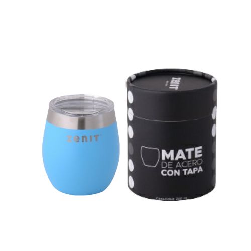 Mate Zenit de acero con tapa - CentroShop  