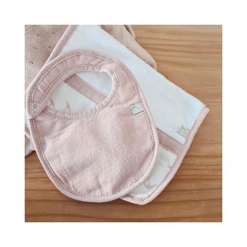 Babero Bib - Rosa — Cloe