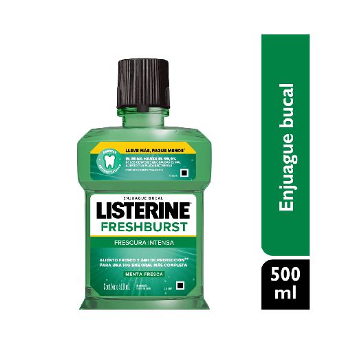 Enjuague Bucal Listerine Fresh Burst 500 ml - Devoto Hnos. S.A.