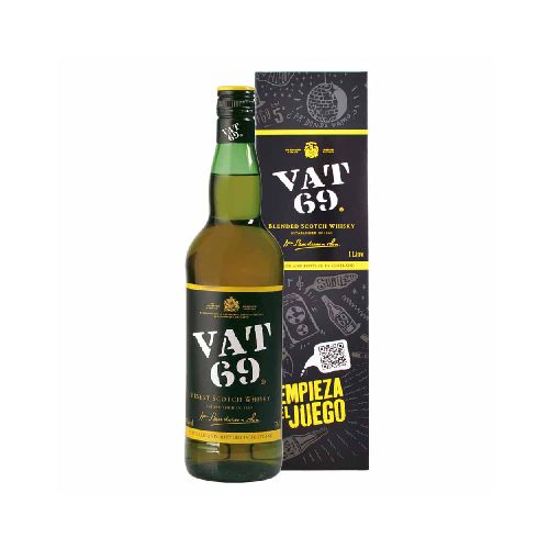 Whisky Escocés VAT 69 1 L - Devoto Hnos. S.A.