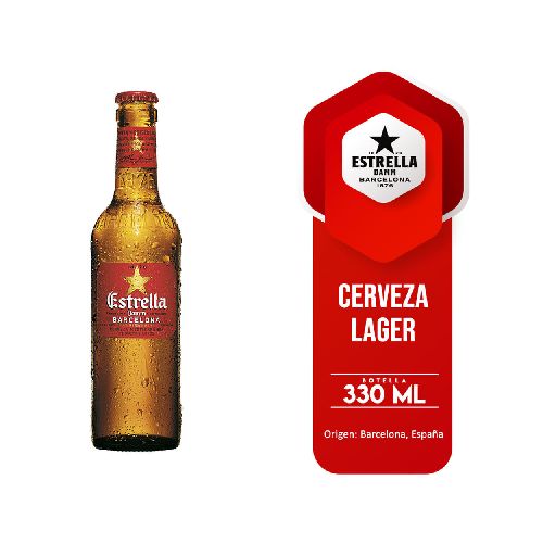 Cerveza ESTRELLA DAMM 330 ml - Devoto Hnos. S.A.