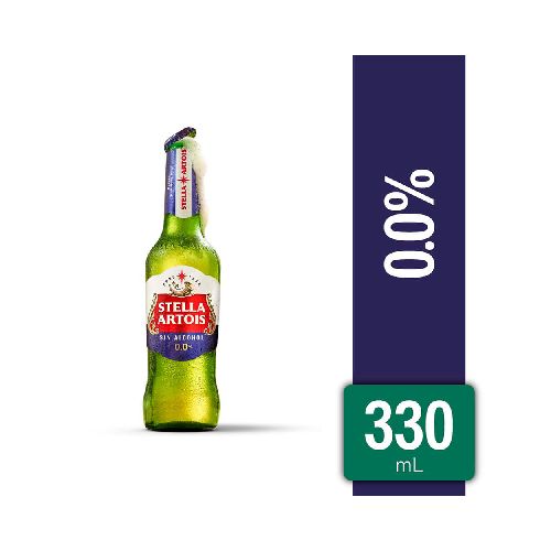 Cerveza STELLA ARTOIS sin alcohol 0.0 Bt 330Ml - Devoto Hnos. S.A.