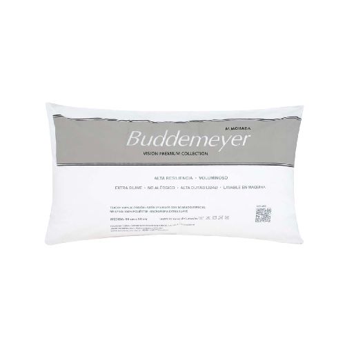 Almohada BUDDMEYER Toque de Pluma 50x90 cm - Devoto Hnos. S.A.