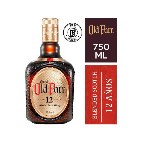 Whisky Escocés OLD PARR 12 Años 1 L - Devoto Hnos. S.A.