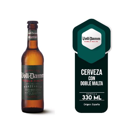 Cerveza voll DAMM doble malta 330 ml - Devoto Hnos. S.A.