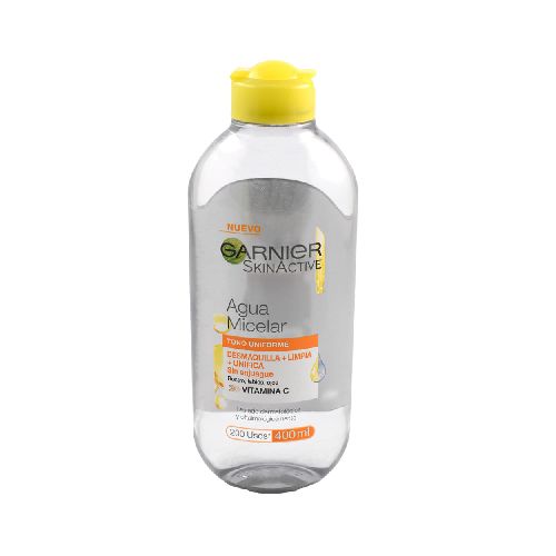 Agua micelar GARNIER express aclara 400 ml - Devoto Hnos. S.A.