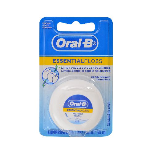 Hilo dental ORAL-B Essential Floss 50 m - Devoto Hnos. S.A.