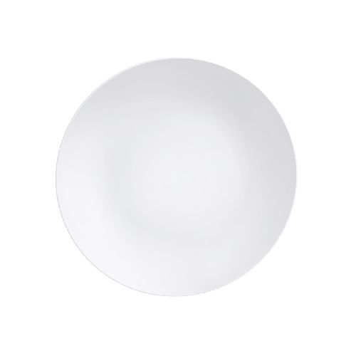 Plato Llano 28 cm Porcelana Blanco Sophia - Devoto Hnos. S.A.