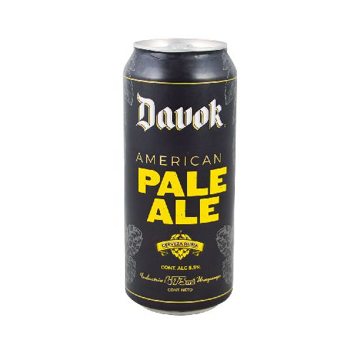 Cerveza DAVOK APA 473 ml - Devoto Hnos. S.A.