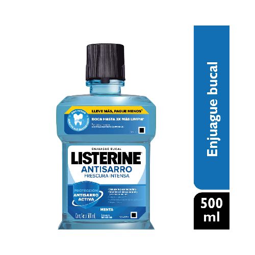 Enjuague Bucal Listerine Anti Sarro 500 ml - Devoto Hnos. S.A.