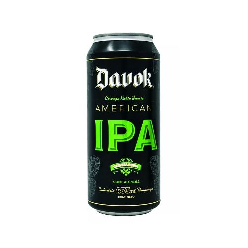 Cerveza DAVOK Ipa 473 ml - Devoto Hnos. S.A.