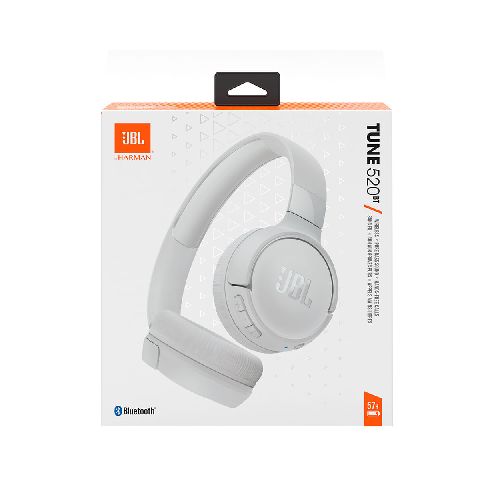 Auricular Bluetooth JBL Tune Mod. T520 vincha White - Devoto Hnos. S.A.