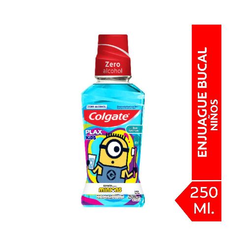 Enjuague bucal COLGATE Plax Minions 250 ml - Devoto Hnos. S.A.