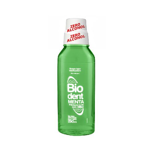 Enjuague bucal BIODENT menta 290 ml - Devoto Hnos. S.A.