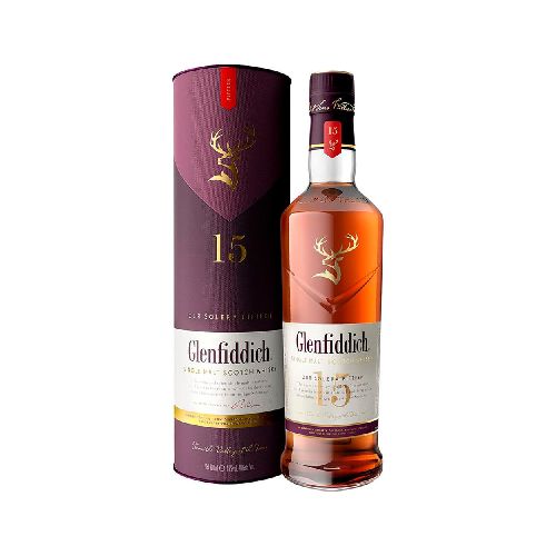 Whisky Escocés GLENFIDDICH 15 años 700 ml - Devoto Hnos. S.A.