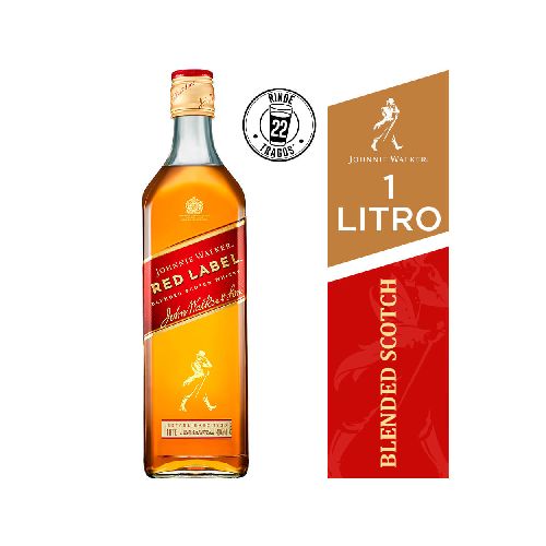 Whisky Escocés JOHNNIE WALKER Rojo 1 L - Devoto Hnos. S.A.