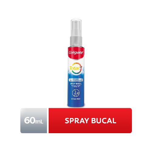 Enjuague bucal COLGATE Total 12 spray 60 ml - Devoto Hnos. S.A.