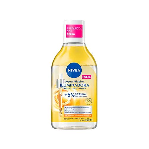 Agua micelar NIVEA con serum 400 ml - Devoto Hnos. S.A.