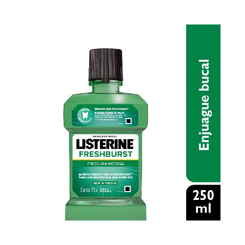 Enjuague bucal LISTERINE Fresh Burst 24 hs 250 ml - Devoto Hnos. S.A.