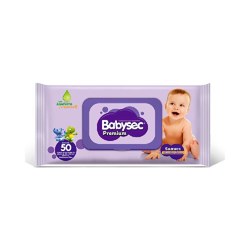 Toallitas húmedas BABYSEC premium 50 un. - Devoto Hnos. S.A.