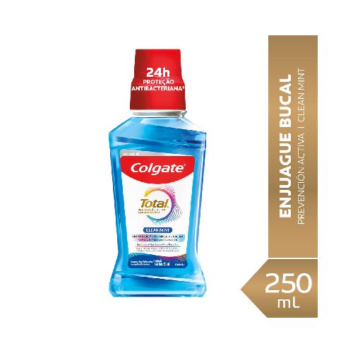 Enjuague bucal COLGATE Total 12 clean mint 250 ml - Devoto Hnos. S.A.