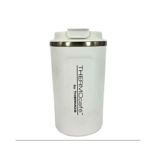 Thermocaf Vaso Blanco Acero Doble 380 ml con Tapa - Devoto Hnos. S.A.