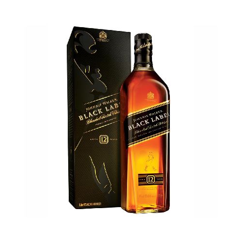 Whisky Escocés JOHNNIE WALKER Black 1 L - Devoto Hnos. S.A.