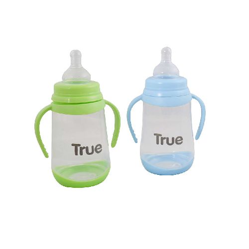 Mamadera TRUE 300 ml con asas lisa red - Devoto Hnos. S.A.