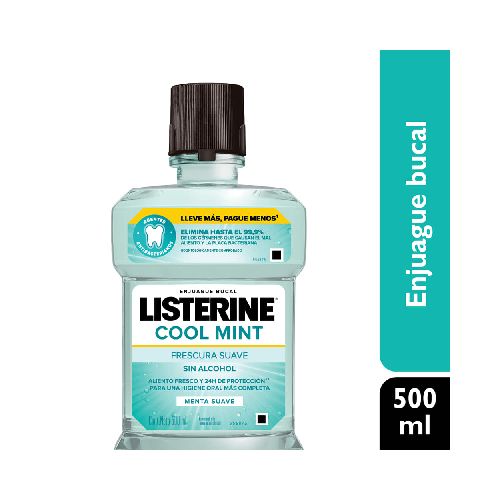 Enjuague Bucal Listerine Zero 500 ml - Devoto Hnos. S.A.