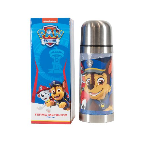 Termo de metal 350 ml Paw Patrol - Devoto Hnos. S.A.