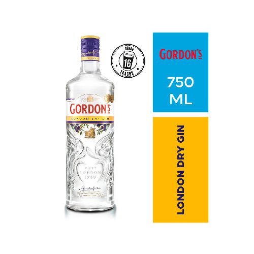 Gin dry GORDON´S 750 ml - Devoto Hnos. S.A.