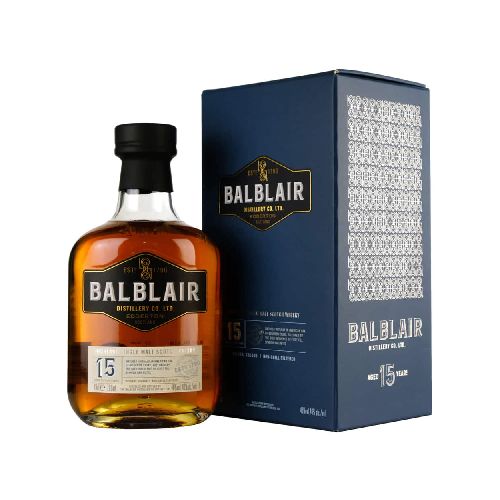 Whisky Escocés BALBLAIR 15 años 700 cc - Devoto Hnos. S.A.