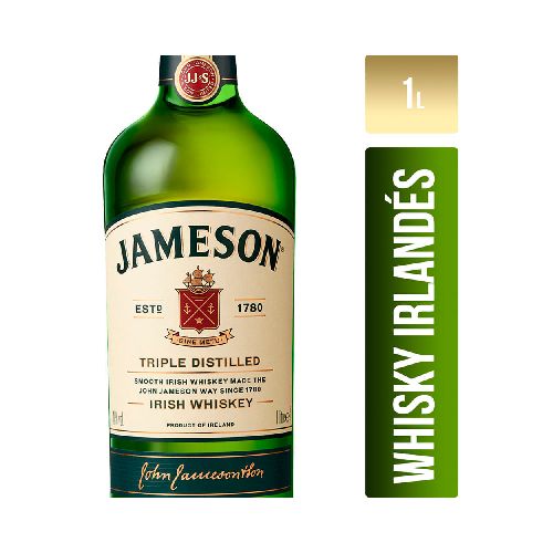 Whisky Irlandés JAMESON 1 L - Devoto Hnos. S.A.