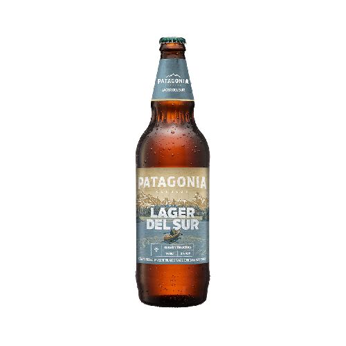 Cerveza PATAGONIA Lager del Sur 730 ml - Devoto Hnos. S.A.