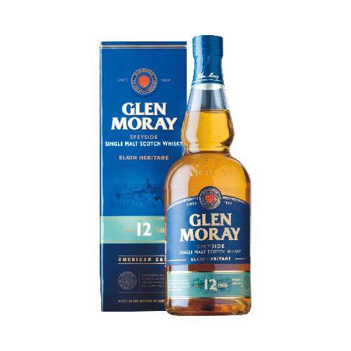 Whisky Escocés GLEN MORAY 12 Years Single Malt 700 ml - Devoto Hnos. S.A.