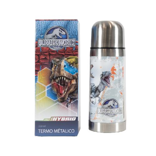 Termo de metal 350 ml Jurassic World - Devoto Hnos. S.A.