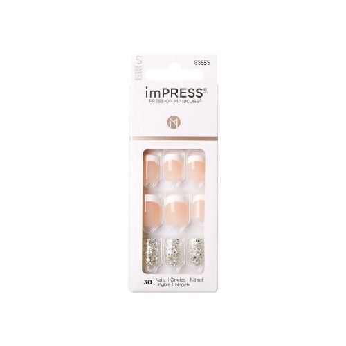 KISS - UÑAS POSTIZAS - IMPRESS - KIM008 -TIME SLIP - D** 