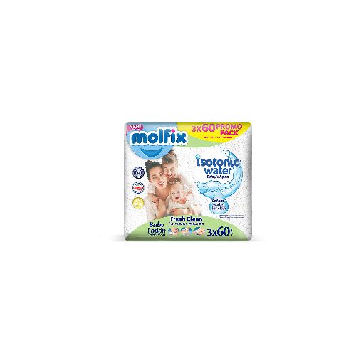 PACK AHORRO - Toallitas húmedas Molfix x 3 - Fresh clean — Zuria