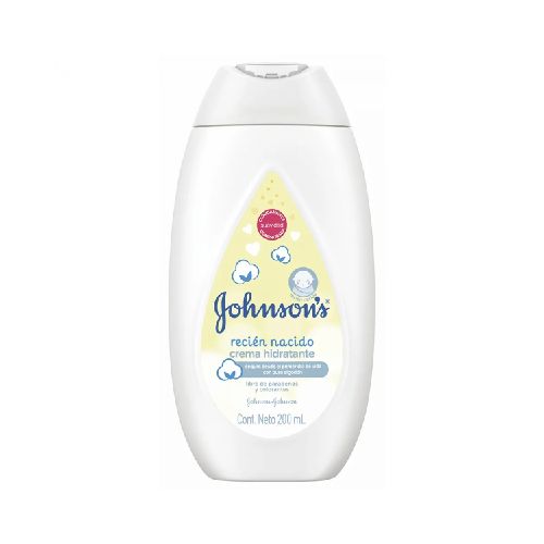 Johnsons Crema Corporal Hidratante Recién Nacido 200ml  