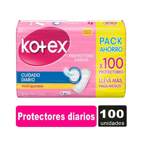 Kotex Protectores Diarios x 100  