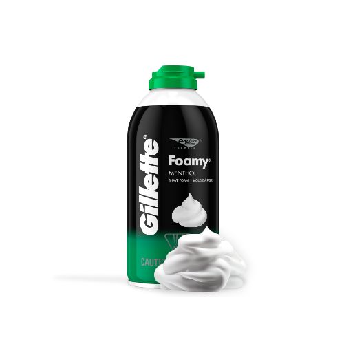 Gillette Foamy espuma de afeitar mentol 175g  