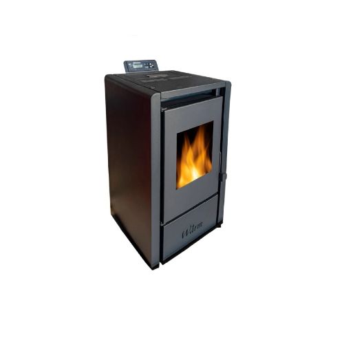 Calefactor a Pellet 7kw Warm 75m2 Con Kit de Caños — Ferretería Arocena