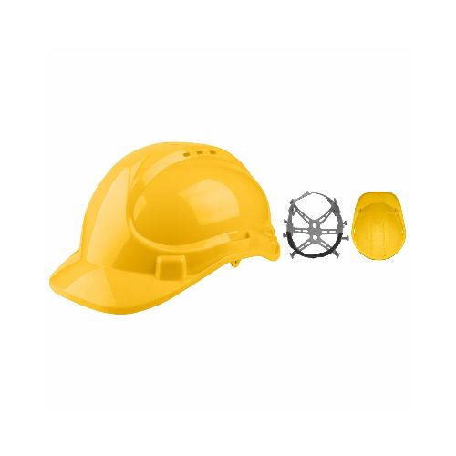 Casco de Seguridad Amarillo Total — Ferretería Arocena