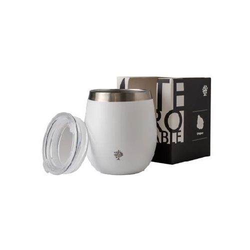 MATE ACERO TERRANO C/TAPA BLANCO AC403010018---  