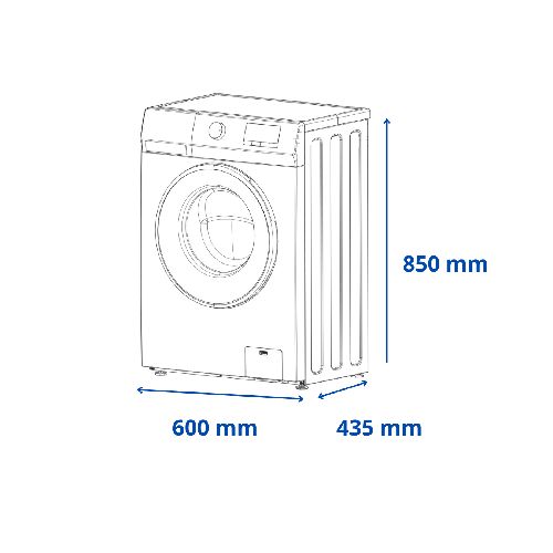 JAMES LR 1008 INV B 6 KG LAVARROPAS FRONTAL INVERTER  James