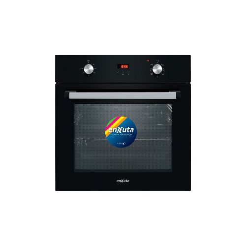 ENXUTA HEENX5500DNG Horno de Empotrar Negro Conveccion Digit  