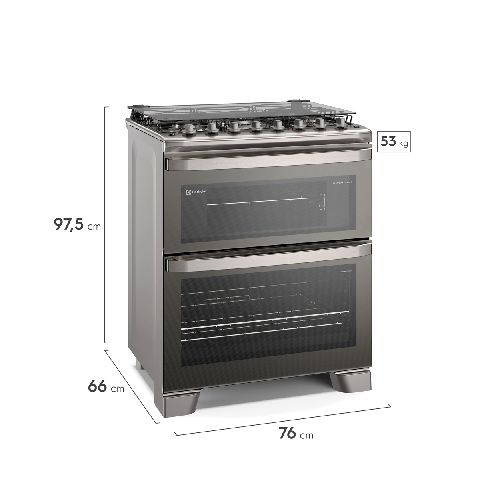 ELECTROLUX COCINA 5 HORNALLAS DOBLE HORNO FE5DC  Electrolux