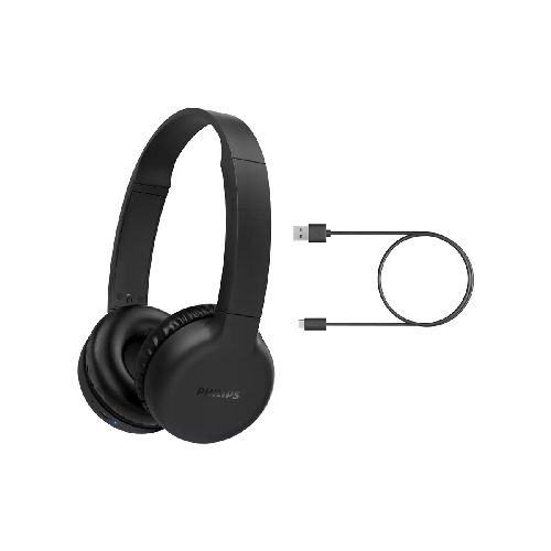 PHILIPS Auriculares On Ear Bluetooth Negro TAH1205BK/00  Philips