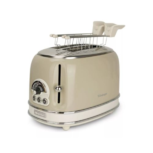 ARIETE TOSTADORA 2 PANES C/PINZA 810W BEIGE  